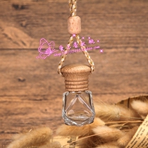 Diamond car ornaments empty bottle auto hanging car perfume car perfume bottle car accessories empty bottle 8ML