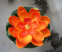 Brazilian turtle turtle tank landscape fish tank landscape aquarium decoration water grass floating fake simulation Lotus 10CM