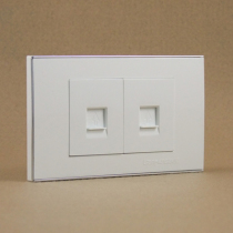 Lianfeng Liancun 118 telephone computer socket 118 network plug plus telephone network phone computer plug 118 small box