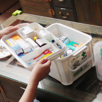Japan imported medical kit home multi-layer large multifunctional first aid kit household medicine storage box medicine box