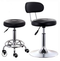 Beauty stool big stool bar back chair master's chair work foot stool coffee bar stool high stool front desk chair