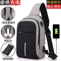 Anti-theft breast bag Han bag Han bag bag bag multifunctional male bag casual Oxford chest bag bag
