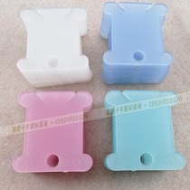 Cross-stitch winding board smooth and not hurt line plastic winding Board 5 colors random