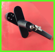 Aluminum alloy multi-point lock swing door window handle with lock internal and external opening handle lock with key window handle