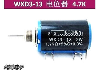 WXD3-13-2W 4.7K Precision Multi-Ring Capacitor Sliding Inverter Wire winding capacitor 10 turns
