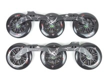 South Korea Morikou champion professional speed wheel slide 3*125 speed slide Gem Lai virus wheel frame