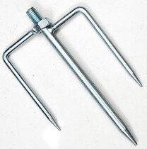 Fishing umbrella ground with universal 12-wire Jin Wei Jiang Taigong fishing sunshade ground fork iron stainless steel Trinity fishing tackle