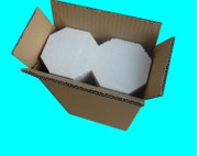 2 Double bottled express red wine foam box whole bag packaging outer carton wholesale two foam box bubble