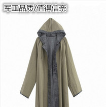 3531 military industry 87 old-fashioned raincoat with sleeves military fans conjoined raincoat thickened motorcycle electric car poncho