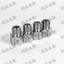 (Shangpinshui) Cylinder valve connected to pressure gauge adapter W21 8 G1 2 G5 8 M22 variable diameter