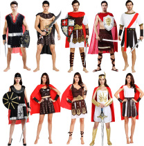 Halloween costume Greek gladiator adult Italy ancient Rome Spartan warrior clothes Ninja Samurai suit