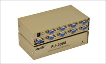 FJ-2008 one in eight out VGA splitter 1 tow 8 distributor a host total of eight monitors