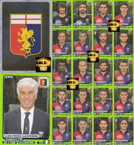 Panini panini 2014-15 Serie A star stickers Genoa team sets 22 full