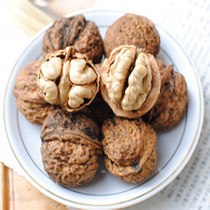 ]New] Raw material Original flavor raw walnuts small gray skin hemp skin thin fullness Good squirrel food raw nuts