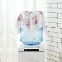 Pastoral lace water dispenser cover fabric Water dispenser bucket cover dustproof cloth bucket single cover Simple and practical type