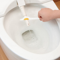 Japanese soft wool toilet brush toilet nozzle disposable cleaning brush toilet smart toilet nozzle sponge brush