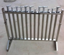 Type F valve wrench frame 201 (304) stainless steel valve hook holder stationary F pull hook holder manufacturer direct