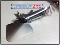 Rice machinery) Mattress flanging machine flat car synchronous car sewing machine folding pull tube edge belt clamp pre-bending device