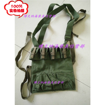 Classic military fans collect cotton green canvas four warehouse tool bag old army factory produces color ten products