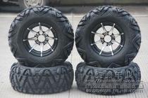 Big Bull Big Hummer ATV 12 inch tire wear-resistant 25X10-12 inch aluminum wheel tire set