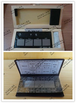 Flat milling surface roughness comparison sample plate Ra0 40 81 63 26 312 5 six pieces