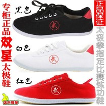 Special offer Double star martial arts shoes practice martial arts canvas shoes square dance shoes morning training shoes training shoes Tai Chi shoes for men and women
