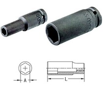 Talent inlet 12 5 1 2 extended pneumatic hexagon socket 8 9 10 14 15 16 17 20 22