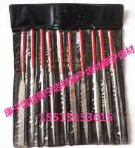 10 pieces of diamond plastic handle shaping filing model filing and playing jade polished alloy filing knife polishing tool supervalues