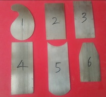 Scraper manganese steel heat treatment high hardness mahogany scraper blade woodworking scraper polishing scraper tool