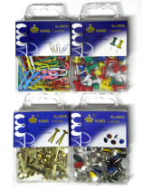 Stationery binding supplies pushpin pin two-pin paper clip Pin Pin with plastic head