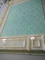 Imitation marble imitation Jade overall background wall tile European Roman column high-end living room TV film and television Wall stone