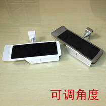 Metal square shoe bucket display frame adjustable angle metal shoe rack sports shoe shelf shoe store dedicated