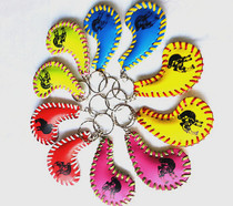 Wholesale Mongolian characteristic ethnic handicraft color wine bag key chain hanging chain exquisite small gift