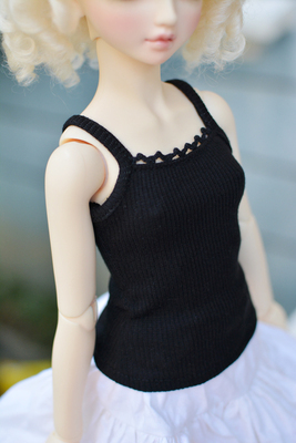 taobao agent ◆ Bears ◆ BJD baby clothing A102 black thread camisole (optional laceless 1/4 & 1/3 & uncle