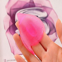Korean manual silicone pore cleaning massage brush Nose to blackhead brush Face brush exfoliating brush Dead skin brush