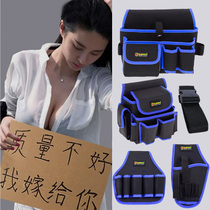Electrician kit running bag multifunctional maintenance canvas running bag electrician small running bag installation wallpaper sticker wallpaper
