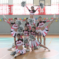 18 New custom competitive aerobics suit Artistic gymnastics suit La La gymnastics competition suit Cheerleader costume Childrens women