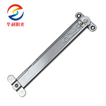 Stainless Steel Curtain Wall telescopic arm aluminum alloy window sliding brace windproof connecting rod lower suspension window support rod bracket sliding brace