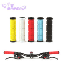 Colorful bicycle lock dead handle soft grip dead speed car handle mountain bike riding lock cover