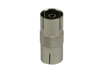 Metal cable wire hole butt-to-hole butt head TV mother lengthened head RF radio frequency wire extension head