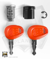 Italian GIVI lock key bile key combination E21 B27 B32 B37 B47 B360 E43 and other tail box side box