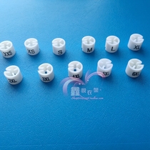 Hanger size ring size buckle code ring size bead size grain number plate size card number plate size buckle ring mark
