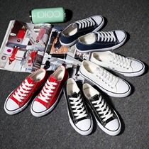 2022 Summer New Mens Sails Shoes Mens Shoes Casual Breathable Korean Version Cloth Shoes Boomer Shoes Low Help Little White Shoes