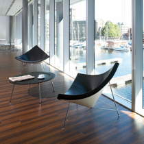 Designer creative fashion simple personality coconut shell casual coffee shop dining shape triangle venue comfortable chair