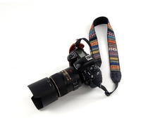 Camera braces retro national wind shoulder strap applicable Canon Nikon Sony single anti-camera shoulder strap