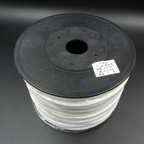 Blank number tube PVC toothed tube plum blossom tube machine numbering line number tube sleeve line labelling tube 2 5 square