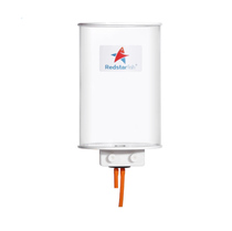 Red Starfish automatic water replenishment bucket 2 liter back filter bottom filter cylinder-no power fish tank replenishment bucket