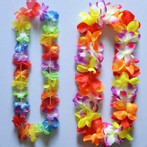 Hawaiian hula show Garland Garland wreath neck ring circumference 96CM bar Dance Celebration