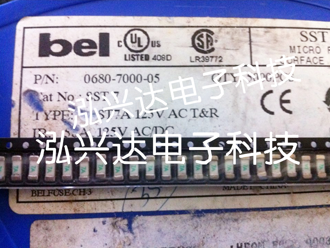 SST7A 125V BEL 2410 1808 with stand patch ceramic fuse 0680-7000-12