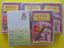 New undismantled (original genuine tape) Happy English activity with 4 Liaoning Normal University published in 01